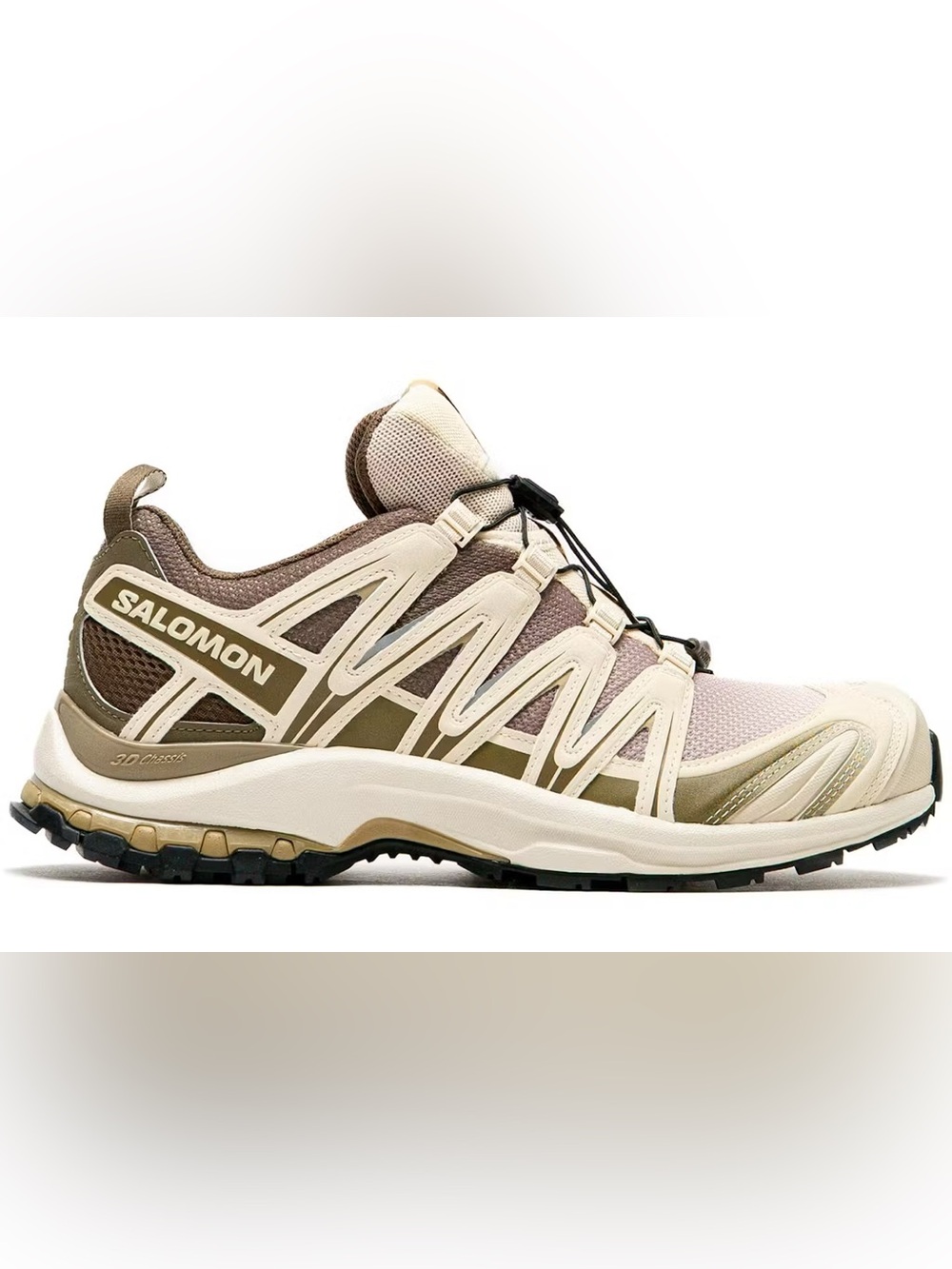 Salomon Beige & Khaki XA Pro 3D Sneakers